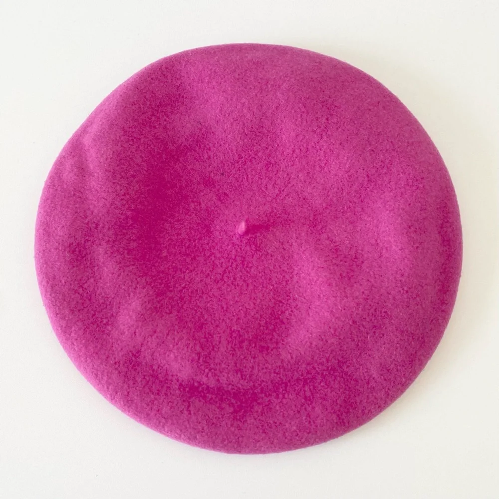 Free w Purchase • Vintage Wool Beret Hat - Picture 2 of 4